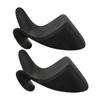 Beatifufu 2pcs Neck Rest Cushion for Shampoo Bowl Soft PVC Hair Washing Pillow with Comfortable Neck Support Non Slip Salon Headrest for Hair Washing Sink Practical and Easy to Install view 1