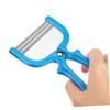 BIUDECO 3Pcs Women Facial Hair Remover Spring Epilator for Face Neck Lips Manual Skin Hair Removal Tool with Non Slip Design Portable Blue for Travel and Daily Use view 3