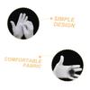 DECHOUS 12 Pairs Cotton Gloves for Dry Hands Overnight Moisturizing Gloves Soft Breathable White Medium Thickness for Hand Hydration and Comfortable Wear view 4
