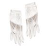 DECHOUS Breathable Silk Moisturizing Gloves for Household Use Lightweight Reusable Gloves for Hand Hydration and Pure White view 1