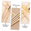 Beavorty 5Pcs Thin Perspiration Eyebrow Pens with Brush Dual Ended Triangle Tip Makeup Pencils for Women Lightweight Portable Eyebrow Shaping Tools in view 3