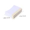 LALADEFIEE 160pcs Arc Shaped Makeup Removal Pads for Women Eyelash Cream Remover Tool Soft Cosmetics Cleansing Pads for Eyelash Grafting and Personal Beauty Use view 2