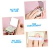 TOPPERFUN Absorbing Sheets with Mirror Compact Practical Oil Control Blotting Papers for Face Oily Skin Care Portable Refills for Men and Women Pore Shrinking and Matte Finish view 3