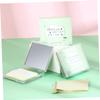 TOPPERFUN Absorbing Sheets with Mirror Compact Practical Oil Control Blotting Papers for Face Oily Skin Care Portable Refills for Men and Women Pore Shrinking and Matte Finish view 4