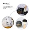 COOLHIYA Stainless Steel Shaving Brush Kit with Soft Bristles Shaving Bowl and Ergonomic Stand for Mens Grooming Comfortable Wet Shave and Easy Lathering view 3