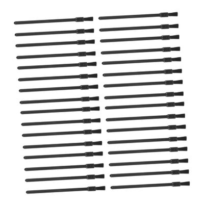 CALLARON 100Pcs Disposable Lipstick Brush Portable Makeup Applicators Plastic Lip Brush for Precise Lip Color Application Daily Use and Replacement