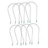 COOLHIYA 8pcs Electric Heating Curling Clips Replacement for Hot Roller Clamp Accessories U Shaped Fixed Hair Curler Clips for Quick DIY Styling at Home view 1