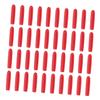 BIUDECO 120pcs Silicone Tweezers Tip Covers for Eyelash Grafting and Eyebrow Protection Protectors for Straight Elbow Tweezers Lightweight Cap for Beauty Salon and Personal Use view 1