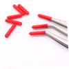 BIUDECO 120pcs Silicone Tweezers Tip Covers for Eyelash Grafting and Eyebrow Protection Protectors for Straight Elbow Tweezers Lightweight Cap for Beauty Salon and Personal Use view 4