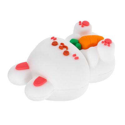 DECHOUS Small Cute Bunny Pencil Sharpener for Eyebrow Decorative Pencils Sturdy Safe Material Easy to Use Sharpener for Home and Makeup Efficient Smooth Sharpening Tool