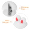 DECHOUS Small Cute Bunny Pencil Sharpener for Eyebrow Decorative Pencils Sturdy Safe Material Easy to Use Sharpener for Home and Makeup Efficient Smooth Sharpening Tool view 4