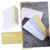 Beatifufu 160pcs Arc Shaped Makeup Removal Pads for Women Lightweight Eye Cosmetics Cushions with Adhesive Strips Practical Makeup Accessories for Home and Travel view 3