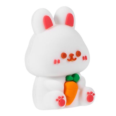 ETHZZLE Cute Cartoon Bunny Pencil Sharpener for Home Handheld Sharpener for Eyebrow and Pencils Easy to Use with Smooth Sharpening