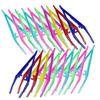 ETHZZLE 30Pcs Small Plastic Eyebrow Tweezers for Women and Men Lightweight Eyebrow Trimming Tool for Fine Hair Removal Portable Makeup Supplies for Daily Use view 1