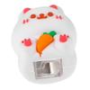 BIUDECO Cute Bunny Pencil Sharpener for Eyebrow and Pencils Small Handheld Portable Sharpener for Office Home and Little Safe Material with Cartoon Design Gift view 1