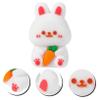 AUTSUPPL Manual Pencil Sharpener for Eyebrow Pencils Cute Bunny Design Small Handheld Sharpener for Home and Office Easy to Use with Smooth Sharpening Performance view 4