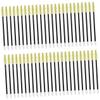 BESTYASH 50pcs Disposable Eyelash and Eyebrow Brush Applicators with Soft Nylon Bristles Dual Ended Lash Comb and Brow Grooming Tool for Precise Makeup Application Travel Friendly view 1