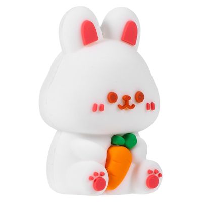 minkissy Small Handheld Animal Pencil Sharpener for Eyebrow and Pencils Cute Bunny Cartoon Design Portable and Safe for Quick Sharpening with Decorative Desktop Use