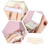 PLAFOPE Blotting Sheets for Face with Mirror Puff Facial Oil Absorbing Paper for Oily Skin Portable Compact Case and Pore Shrinking for Men and Women view 3