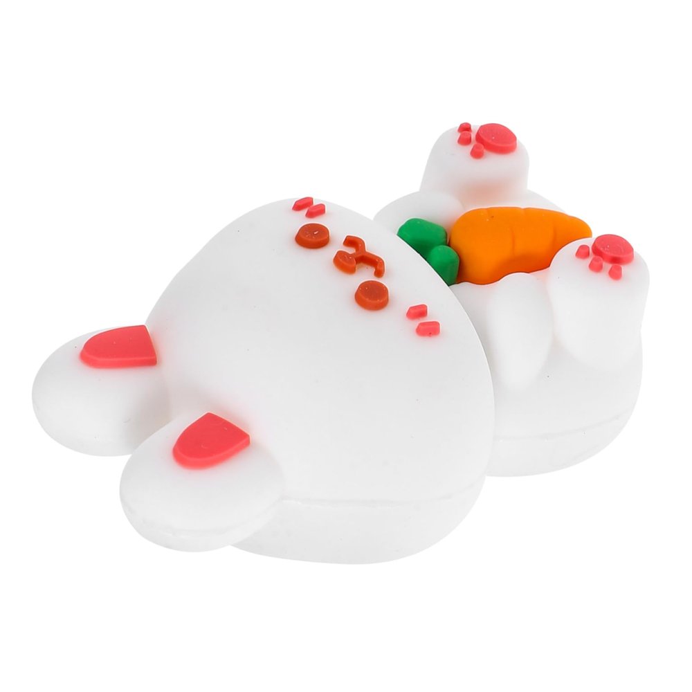 Beatifufu Cute Cartoon Bunny Pencil Sharpener for Home Small Handheld Eyebrow and Pencils Sharpener with Blade Decorative and Practical for Desktop Use and Gift