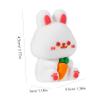 Beatifufu Cute Cartoon Bunny Pencil Sharpener for Home Small Handheld Eyebrow and Pencils Sharpener with Blade Decorative and Practical for Desktop Use and Gift view 2