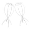 PLAFOPE 2Pcs Foldable Portable Wig Holders Lightweight Plastic Wig Displaying Racks for Household Care Accessories for Easy Storage and Quick Drying view 1