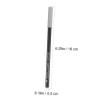 DECHOUS 12Pcs Black Eyeliner Pens for Women Smooth Precision Makeup Eye Lining Pencils Smudge Resistant Comfortable Texture Beauty Supply view 2