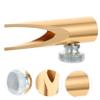 Baluue Metal Eyeliner Pencil Sharpener Small Portable Manual Sharpener for Students Dual Side U Shaped Slot for Eyebrow and Lip Pencils Lightweight School Supply view 4