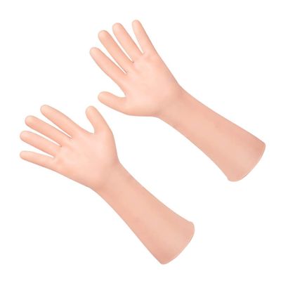 BESTYASH Long Moisturizing Gloves for Dry Cracked Skin Softening Hand and Arm Cover for Women and Hydrating Protective Skin Care Sleeve for Exfoliation and Moisture Restoration
