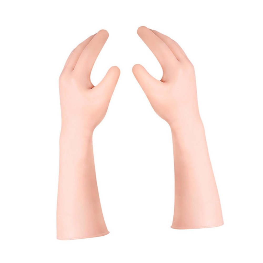 BUTIFULSIC Long Skin Friendly Moisturizing Gloves for Hand Care Soft Covers for Dry Cracked Skin Repair Hydrating Treatment for Women Comfortable Elastic Hand Protection