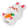 HAKIDZEL Cute Cartoon Bunny Pencil Sharpener for Home and Office Handheld Animal Sharpener for Eyebrow and Pencils Sturdy Safe Material with Quick Easy Sharpening and Decorative Design view 1
