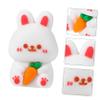HAKIDZEL Cute Cartoon Bunny Pencil Sharpener for Home and Office Handheld Animal Sharpener for Eyebrow and Pencils Sturdy Safe Material with Quick Easy Sharpening and Decorative Design view 3