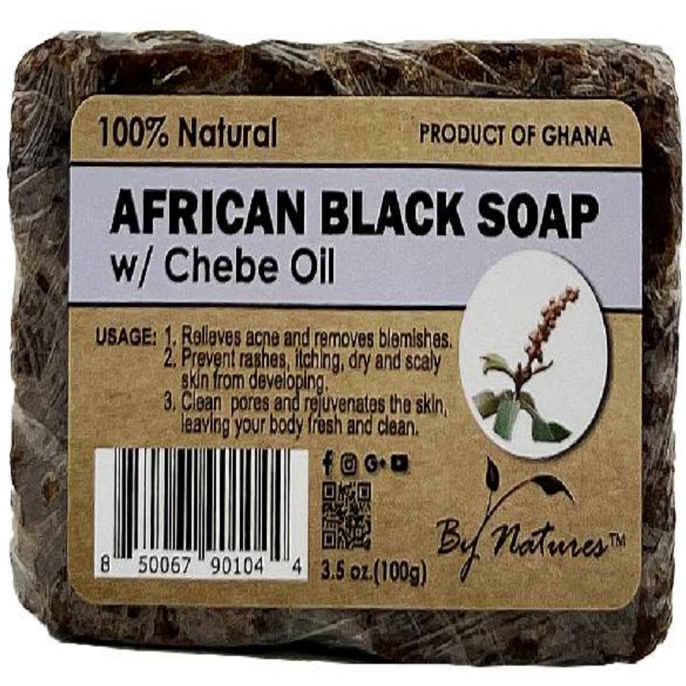 BYN Natures African Black With Chebe Oil 3.5oz