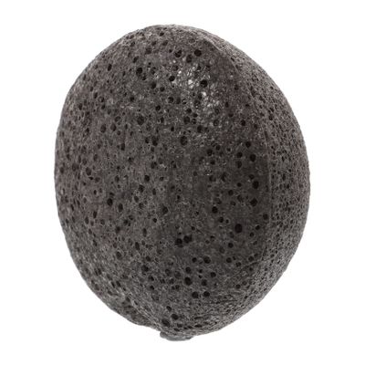 NOLITOY Half Sphere Facial Sponge Pad Black Gentle Exfoliating Face Cleansing Tool Reusable Makeup Remover Scrubber for Sensitive Skin Travel Friendly Soft Facial Sponge
