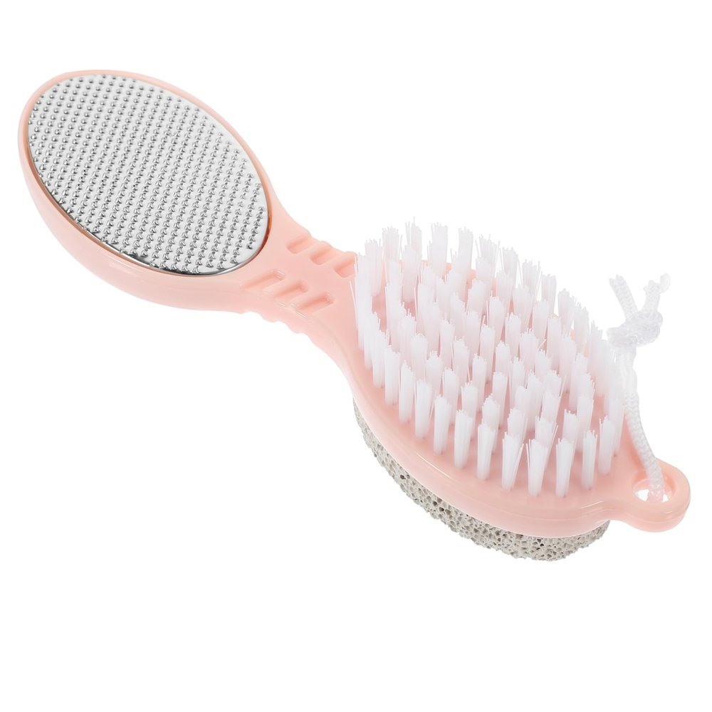 COOLHIYA Multifunctional Foot Exfoliating Trimmer for Callus Removal Dead Skin Foot File with Comfortable Handle Practical Pedicure Kit for Women Men and Elderly Care