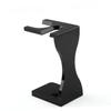 Baluue Acrylic Razor Stand for Men Grooming Safety Shaving Brush Holder Display Lightweight Portable Beard Brush Base Bathroom Decoration for Convenient Shave and Care view 2