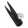 WOFASHPURET Shape Aluminium Alloy Pencil Sharpener Single Hole Sharpener for Makeup Brow Eyeliner Cosmetic Pencils Home School Use Compact Lightweight view 1