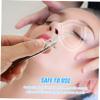COOLHIYA Stainless Steel Meibomian Gland Expressor Eyelid Forceps with Non Slip Handle for Mgd and Professional Eyelid Massage Tweezer with Smooth Edges and Rust Titanium Alloy Suitable for view 2