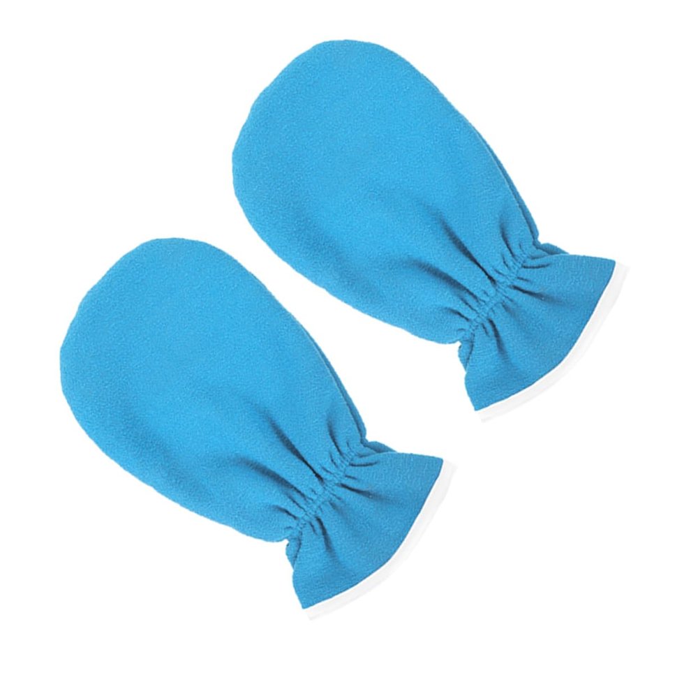BUTIFULSIC Exfoliating Spa Gloves for Hand Beauty Care Moisturizing and Skin Care Mitts with Paraffin Wax Protection Washable Reusable Hand Treatment Gloves for Women at Home