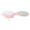 ADOCARN Professional Pedicure Tool Foot Scrubber with File and Dense Brush for Exfoliating Dead Skin Reusable Pumice Stone for Shower Use Handheld Foot Trimmer for Smooth Callus Removal view 1