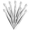 AUTSUPPL 10Pcs Stainless Steel Stamp Tweezers for Stamp Collecting and Precision Collector Tools with Ergonomic Grip for Eyelash Application and Jewelry Making view 1