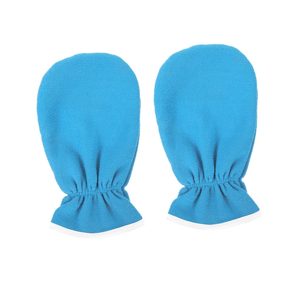 Beavorty Heat Preservation Mittens for Women Thermal Hand Spa Gloves with Lining Moisturizing and Exfoliating Hand Care Comfortable Warmth for Salon and Home Use Blue