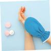 Beavorty Heat Preservation Mittens for Women Thermal Hand Spa Gloves with Lining Moisturizing and Exfoliating Hand Care Comfortable Warmth for Salon and Home Use Blue view 3