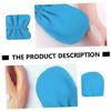 COOLHIYA Exfoliating Gloves with Elastic Cuff for Hand Spa Care Moisturizing Skin Repair Mittens Made Reusable for Dry Hands and Cuticles Conditioning at Home view 2