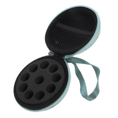 DECHOUS Slot Velvet Essential Oil Bottle Holder Bag Storage Case Compact Protective Pouch for Travel and Aromatherapy Collection