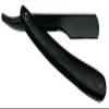 Gentlemen Republic Barber Exposed Straight Razor  Black Wood Edition | Professional Stainless Steel Blade Holder for Mens Shaving & Beard Shaping  Straight Edge Barber Razor (Blades Not Included) view 3