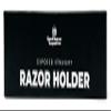 Gentlemen Republic Barber Exposed Straight Razor  Black Wood Edition | Professional Stainless Steel Blade Holder for Mens Shaving & Beard Shaping  Straight Edge Barber Razor (Blades Not Included) view 4
