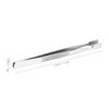 BUTIFULSIC 10Pcs Stainless Steel Stamp Tweezers Wide Flat Head Philately Collector Tools Lash Extension Eyelash Tweezers for Precise Gripping and Cosmetic Use view 4