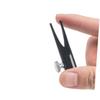 COOLHIYA Aluminium Alloy Pencil Sharpener Single Hole for Eyebrow and Makeup Pencils Portable Lightweight Manual Sharpener for Home School and Office Use view 3