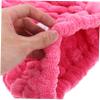 Beavorty Cute Coral Fleece Hair Drying Hat for Quick Absorbent Towel Wrap Soft Comfortable Bear Design Skin Friendly Wet Hair Towel Wrap Practical view 3
